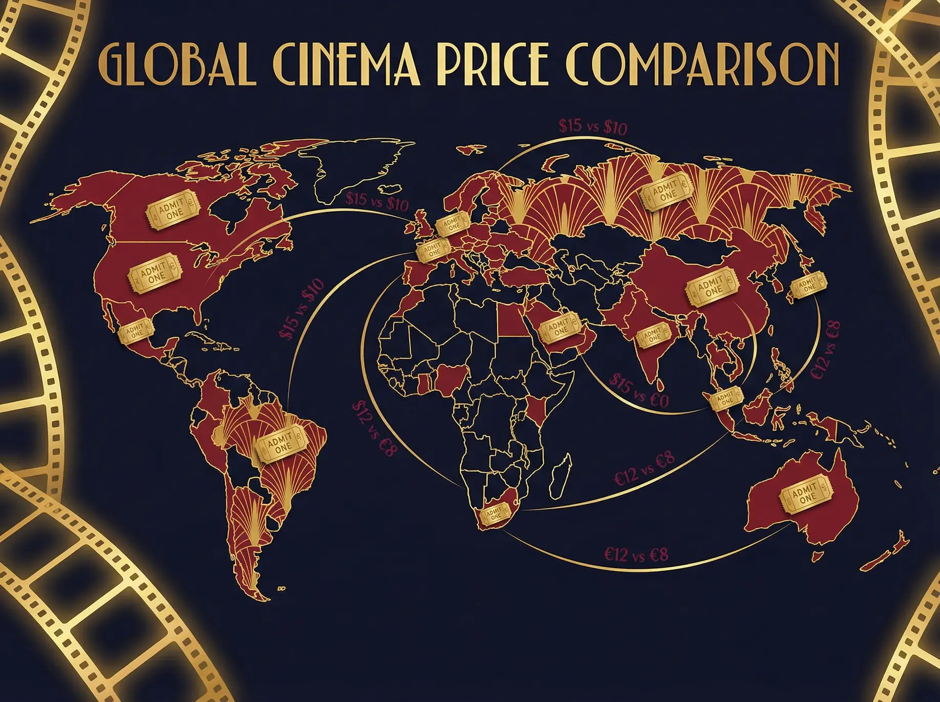 h动漫 全球电影票价比较地图